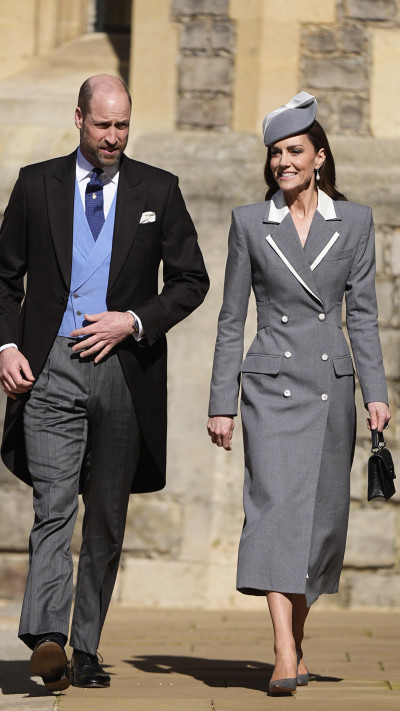 הנסיך וויליאם, קייט מידלטון (צילום: Aaron Chown - Pool/Getty Images)