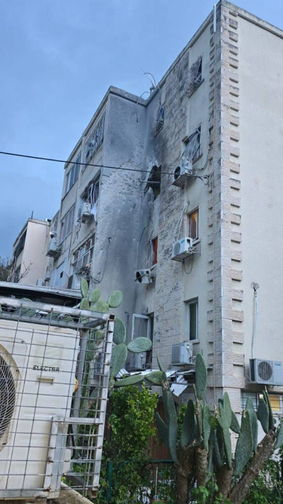 פגיעת טיל בקריית שמונה