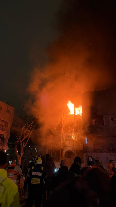 זירת הפגיעה בדרום