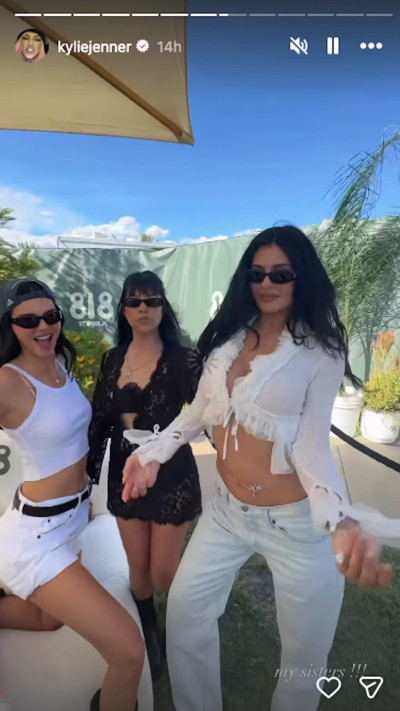 קנדל, קורטני וקיילי בקוא׳צלה (צילום: אינסטגרם)