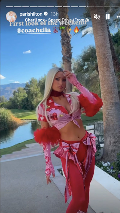 פריס הילטון בקואצ׳לה 2026 (צילום: אינסטגרם)