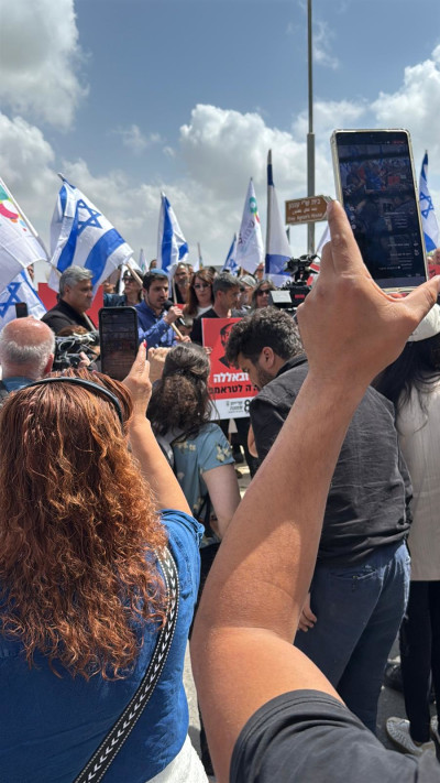 המחאה של תושבי ק''ש בירושלים