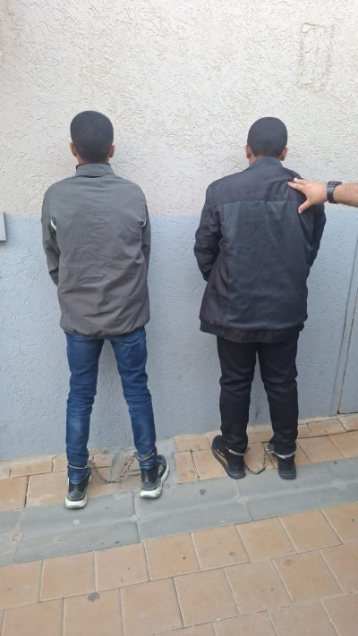 שני העצורים נלקחו לבית משפט השלום בבאר שבע