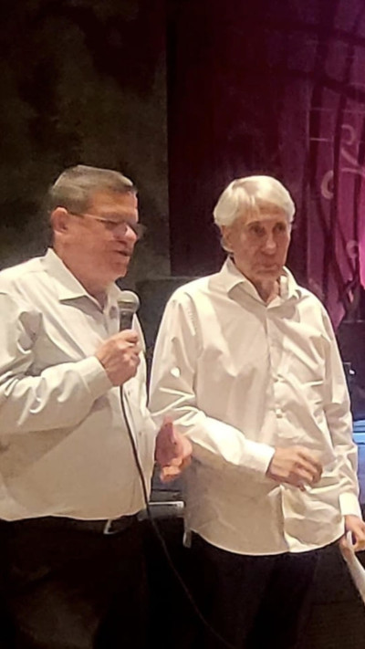 מיקי ירושלמי וזכריא נאבאסו (צילום: תיאטרון אורנה פורת לילדים ולנוער)