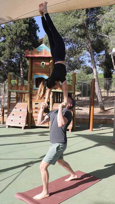 ענבר טויזר ובן זוגה בן (צילום: פול סגל)