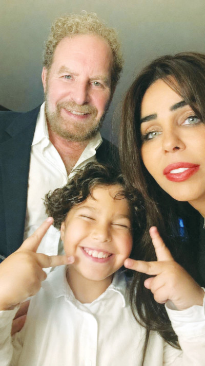 רביטל, דודו ושמייכל פישר (צילום: פרטי)
