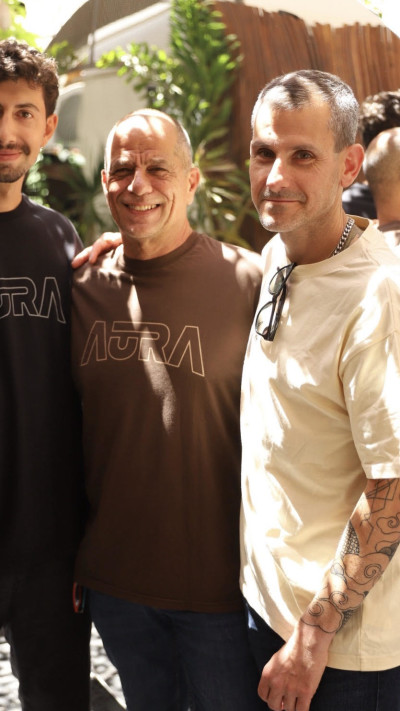 צח בן ארי, ניצן ישראלי ואלעד אליקים (צילום: גיא אילוז)