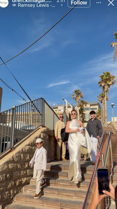 חתונת המיליארדים, הגרוש של יסמין לוקץ התחתן עם מיליארדית אחרת (צילום: צילום מסך אינסטגרם)
