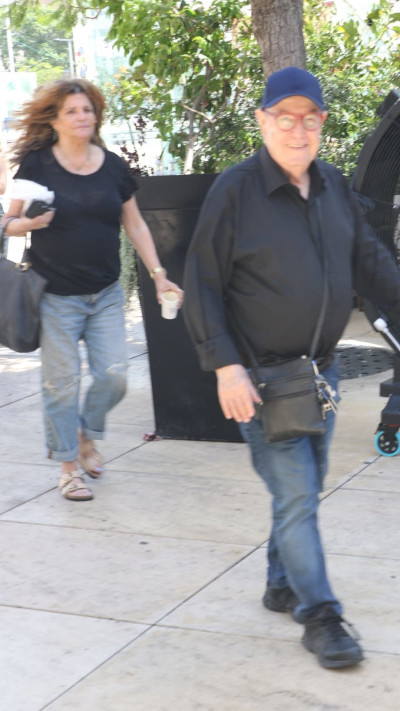 טוביה צפיר ויונה אליאן (צילום: פול סגל)