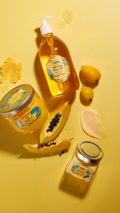SABON קולקציית Papaya Loquat  (צילום: באדיבות סבון גלובל)