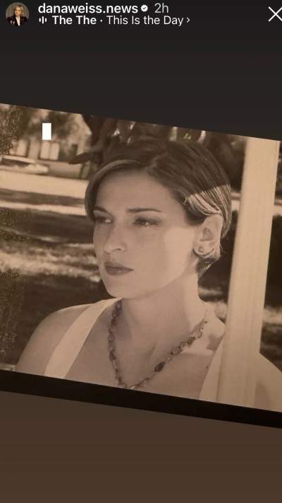 הסטורי של דנה ויס (צילום: צילום מסך אינסטגרם)