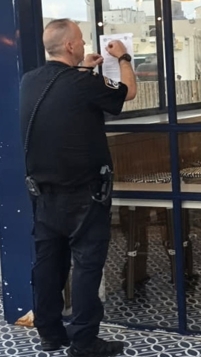 צו סגירה לארומה בנמל תל אביב