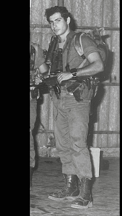 בנימין נתניהו בצעירותו בסיירת מטכ''ל (צילום: לע''מ)
