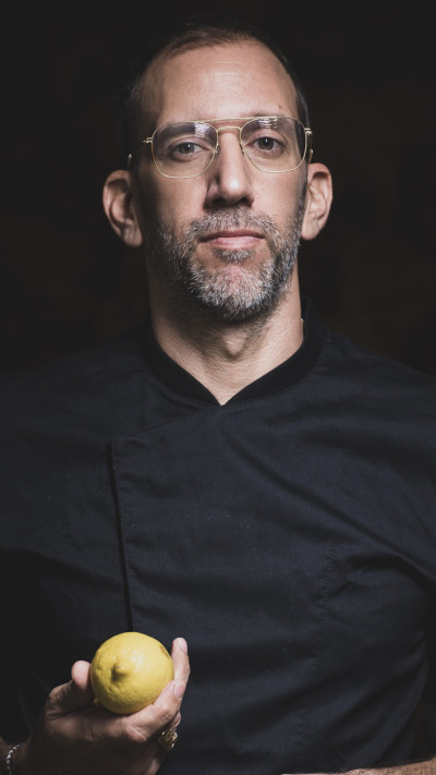 השף שרון כהן (צילום: עופרית בן מנחם)