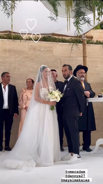 דני איי ומאי אלמקייס  (צילום: צילום מסך אינסטגרם)