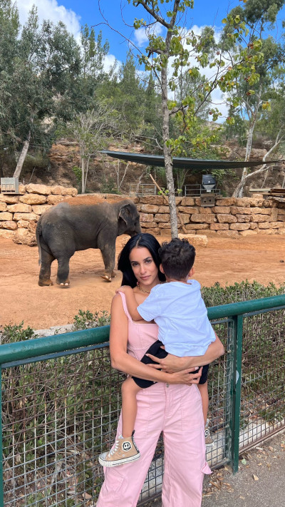 אורטל עמר ותו פרינס תבורי (צילום: לידור חדידה)