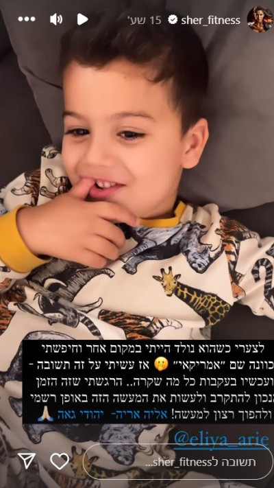 שר פיטנס (צילום: צילום מסך אינסטגרם)