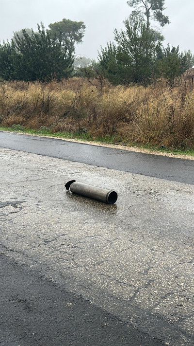 חלקים מהיירוט נמצאו באזור התעשייה חצור הגלילית