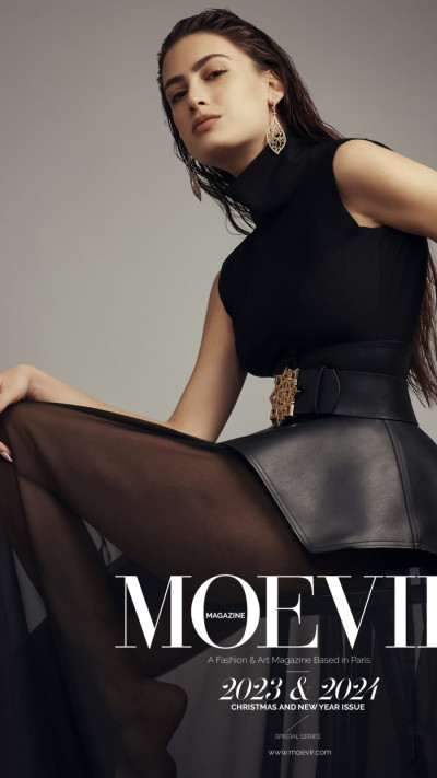 גל גברעם על שער מגזין ״Moevir״ (צילום: שי פרנקו)