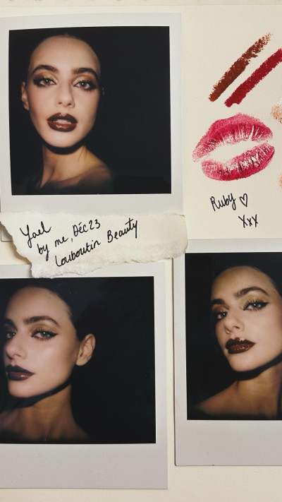 יעל שלביה בקמפיין לכריסטיאן לובוטין (צילום: יניס ניואולט)