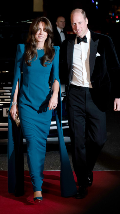 הנסיך וויליאם, קייט מידלטון (צילום: WPA Pool)