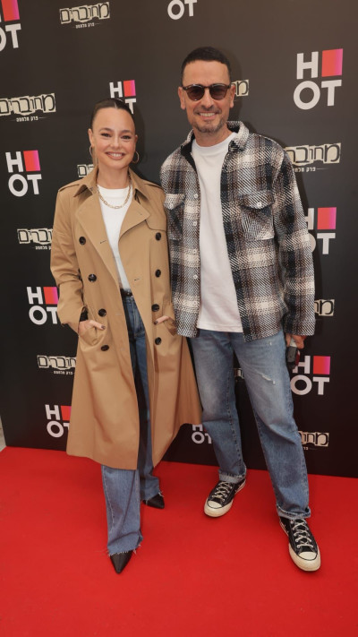 גיא זוארץ, יעל בר זוהר (צילום: רפי דלויה HOT)