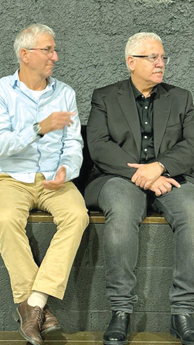 רם רוטברג ויורם לוי (צילום: יח''צ)