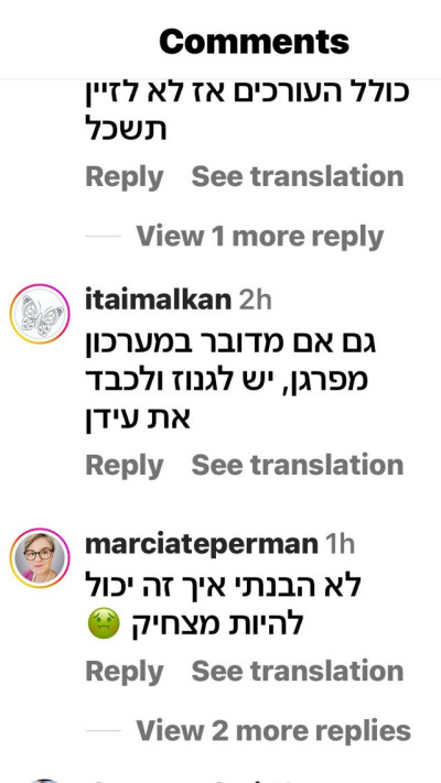 הגולשים תוקפים את ''ארץ נהדרת'' בעקבות החיקוי של עידן עמדי (צילום: צילום מסך אינסטגרם)
