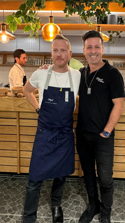 טל חובש ויובל בן נריה (צילום: פרטי)