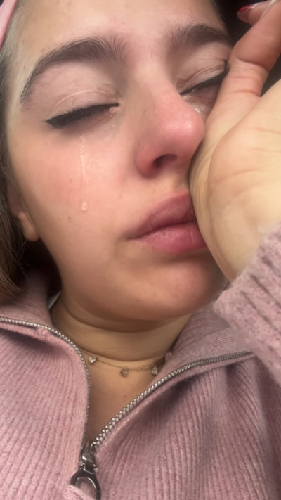 אור שפיץ בסרטון בו חשפה כי היא ובן זוגה נפרדו (צילום: צילום מסך אינסטגרם)