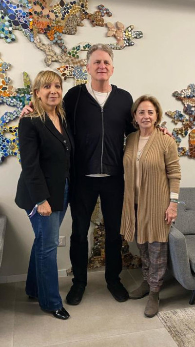 יודי רקנאטי, מייקל רפפורט ואמי פלמור (צילום: יח''צ)