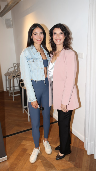 נויה אריאלי ואודליה אלכסנדרוביץ (צילום: אור גפן)