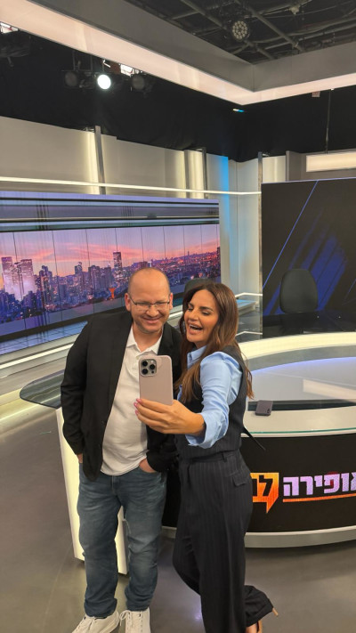 אופירה ולוינסון  (צילום: באדיבות קשת 12)