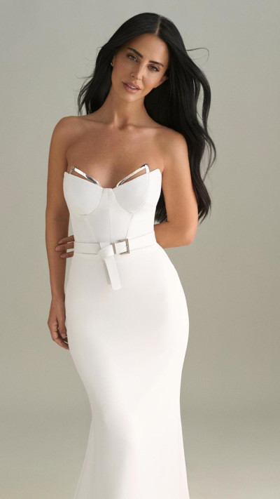 בר כהן בשמלת כלה  (צילום: עומרי לוי)