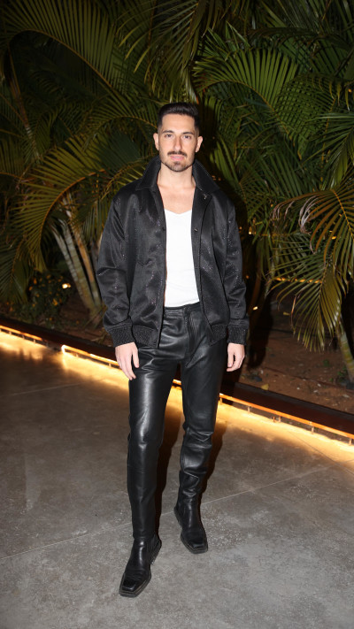 מיכאל בן דוד בחתונה של שי עופרי ושניר בורגיל (צילום: אור גפן)