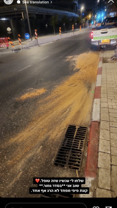 תקוה גדעון על תאונת הדרכים שעברה (צילום: צילום מסך מתוך האינסטגרם)