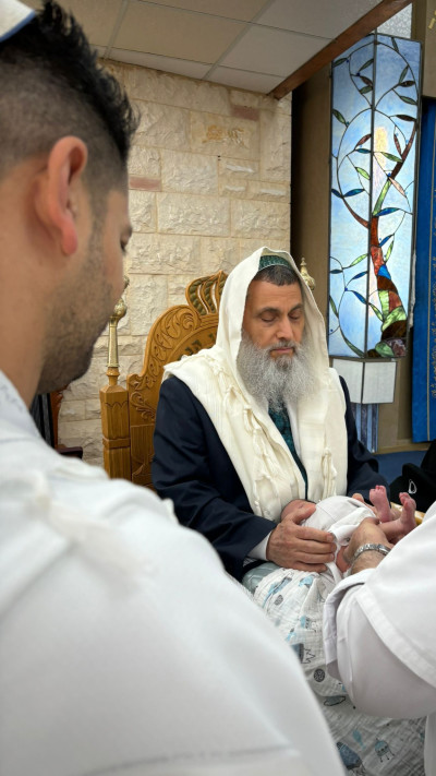 אירוע הברית של בנה של דנה לפידות (צילום: אור גפן)