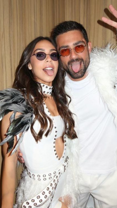 גיא איתן ובת הזוג (צילום: צילום מסך אינסטגרם)