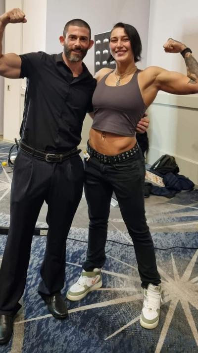 גרי רויף, ריאה ריפלי (צילום: צילום פרטי)