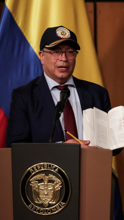 נשיא קולומביה גוסטבו פטרו
