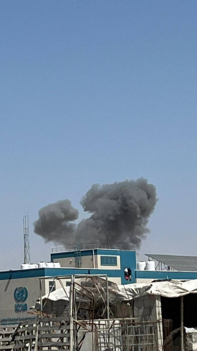 זירת הפגיעה בכרם שלום