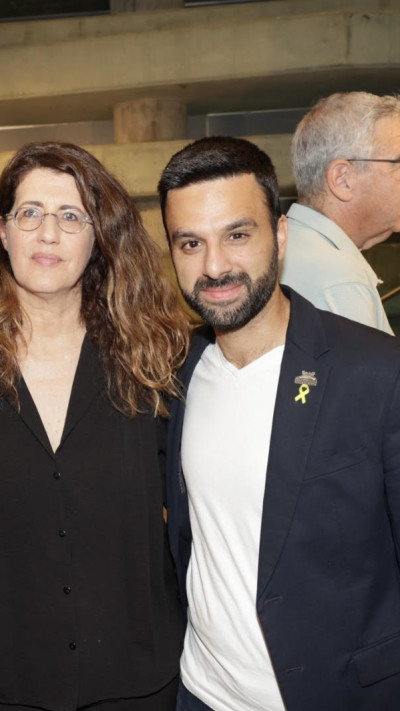 יוסף חדאד, אפרת דובדבני (צילום: רפי דלויה)