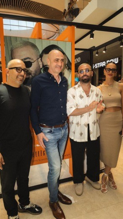 יעל שלביה, עומר אדם, דוד בן משה ואלרועי תורג'מן (צילום: עידן כהן)