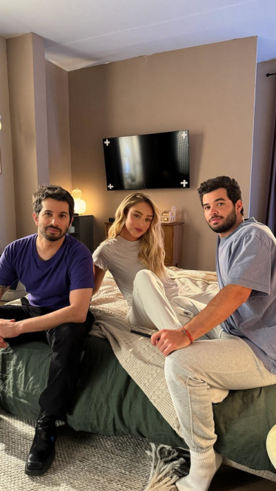 שון סימנוביץ', עומר נודלמן ורן דנקר בקמפיין הסיבים של סלקום  (צילום: יח''צ סלקום)