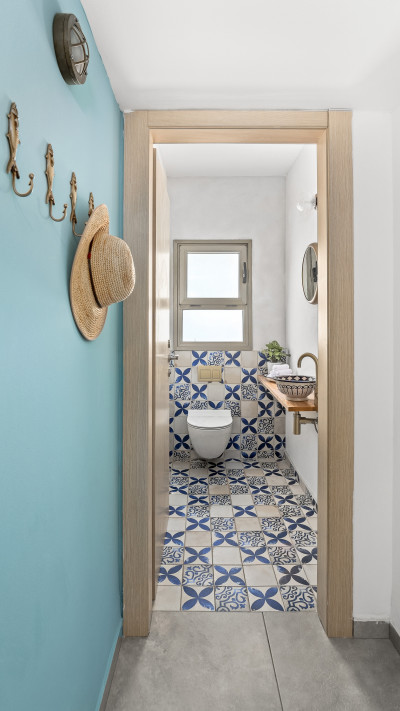 חדר שירותים, עיצוב יעל אליאסי 