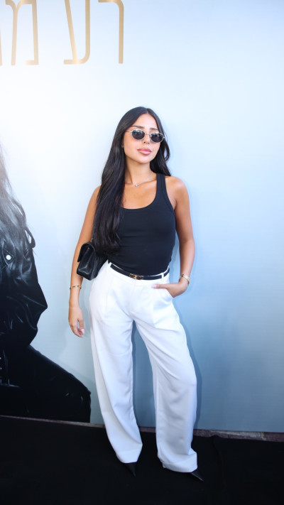 אלין כהן בהשקת הספר החדש של שרית פולק (צילום: אור גפן)