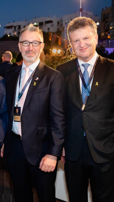 ג'ונתן פנקין וסיימון וולטרס (צילום: ערן בארי)