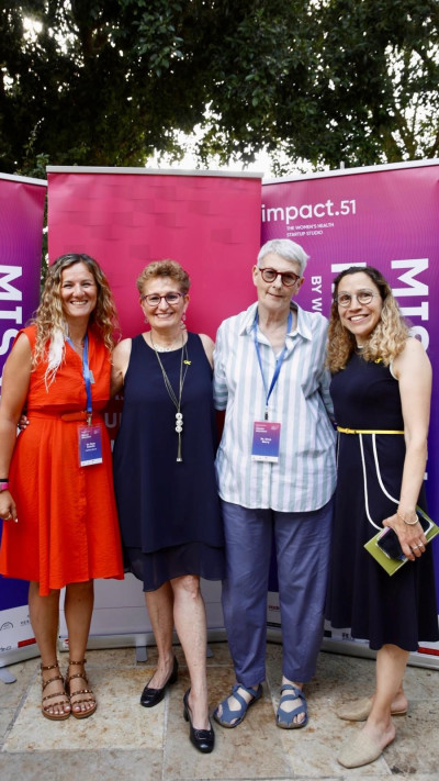 מיכל לבנטל-אנדרסון, אורנה ברי, מיכל שלם ואילנה קוורטין (צילום: טל רביב)