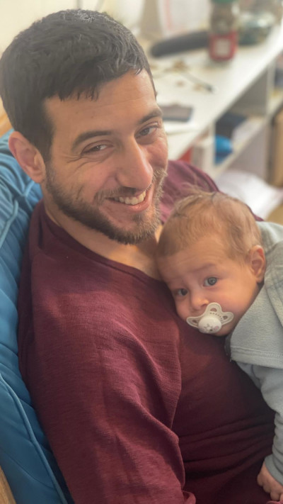 סרן איתן קופלוביץ ז''ל ובנו