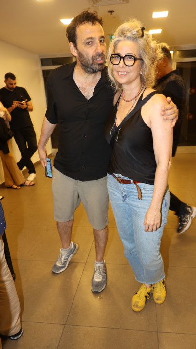 רביב דרוקר וענת גורן (צילום: רפי דלויה)